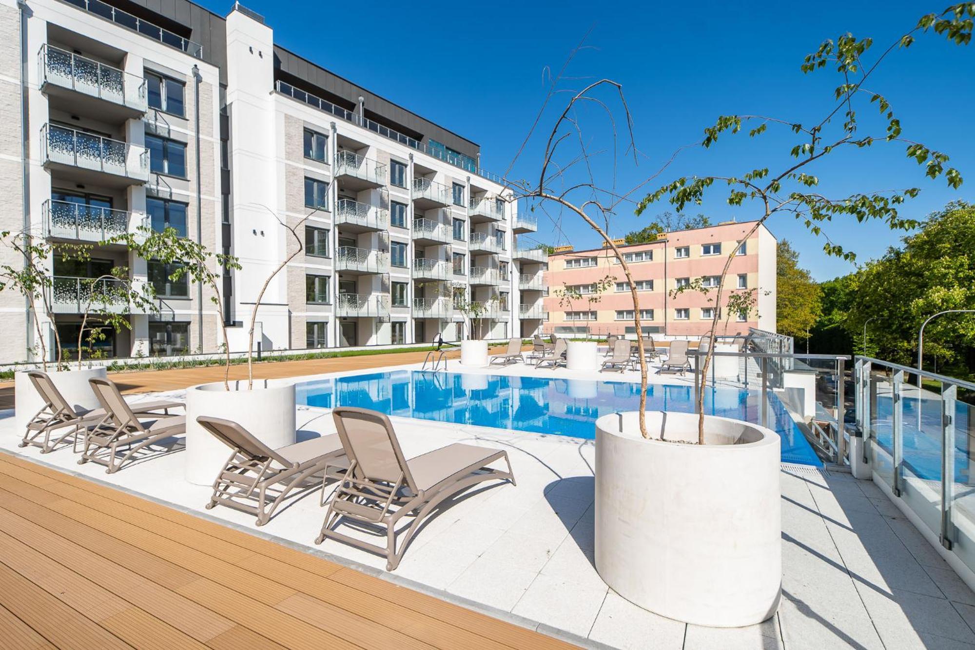 Faro Apartamenty Nadmorskie Tarasy Spa Przy Latarni I Molo Baseny, Sauny, Fitness I Parking W Cenie Колобжег Екстер'єр фото